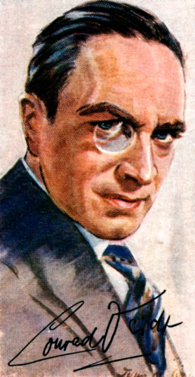 Conrad Veidt, 1893-1943, attore tedesco, XX secolo da Unbekannt