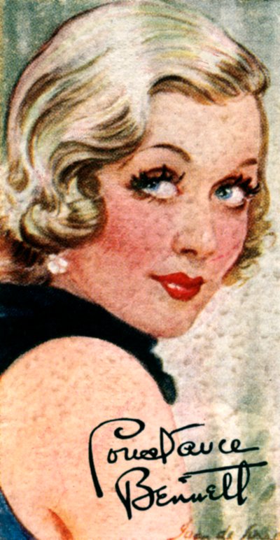 Constance Campbell Bennett, 1904-1965, attrice statunitense, XX secolo da Unbekannt