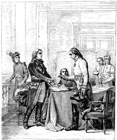 Convenzione dopo la battaglia di Marengo, Italia, 15 giugno 1800, 1882-1884 da Unbekannt