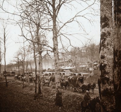 Convoglio, Somme, Francia settentrionale, c1914-c1918 da Unbekannt