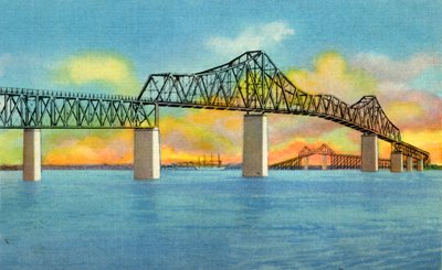 Ponte del fiume Cooper, Charleston, S.C., 1942 da Unbekannt