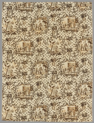 Lino stampato a rame, 1789-1791 da Unbekannt