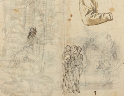 Copia di un dipinto storico dal circolo di Paolo Veronese [recto] da Unbekannt