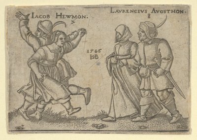 Copia di luglio e agosto, da La festa dei contadini o i dodici mesi, dopo il 1547 da Unbekannt