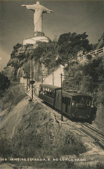 Ferrovia a Cremagliera del Corcovado, Rio de Janeiro, Brasile da Unbekannt