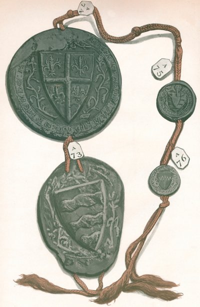 Cord VI John de Hastings, Edmund de Hastings, Edmund de Mortimer, Fulke Fitz-Warine da Unbekannt