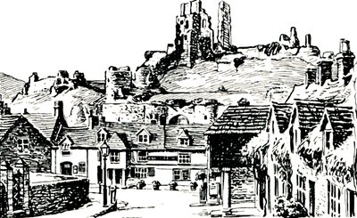 Villaggio di Corfe da Unbekannt