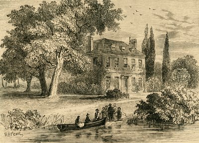 Corney House, nel 1760, c1878 da Unbekannt