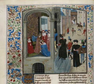 Incoronazione di Carlo VI di Francia da Unbekannt