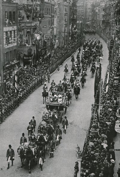 Incoronazione di Re Giorgio V e Regina Maria, Londra, 1911 da Unbekannt