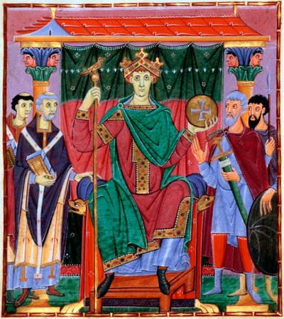 Incoronazione di Ottone III, re tedesco da Unbekannt