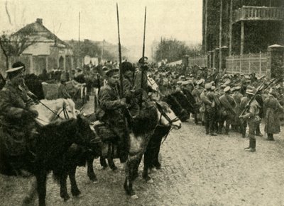 Soldati cosacchi, Prima Guerra Mondiale, 1914, c. 1920 da Unbekannt
