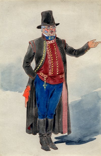 Costume per Dear Little Denmark, Prince of Wales Theatre da Unbekannt