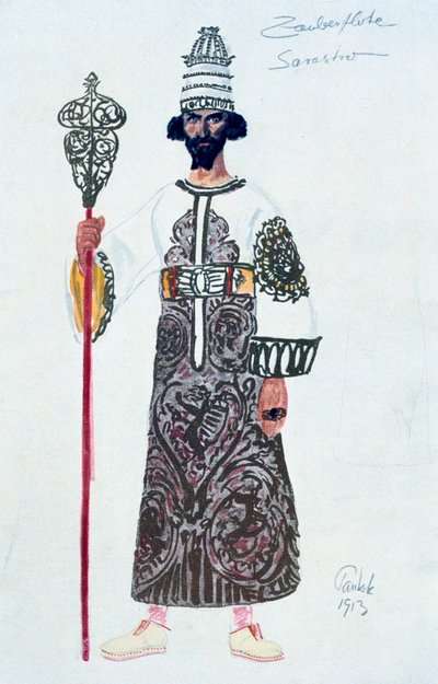 Costume per Sarastro, 1913 da Unbekannt