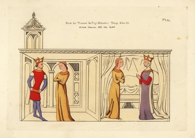 Costume di un re e una regina da Unbekannt