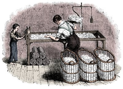 Fabbricazione del cotone da Unbekannt