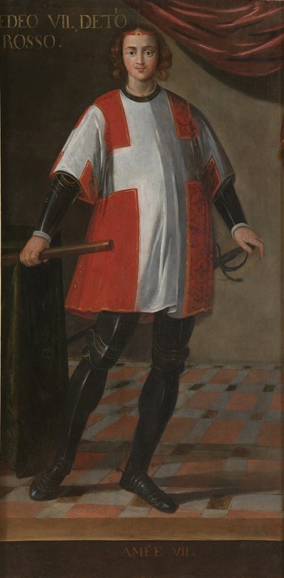 Conte Amedeo VII di Savoia 1360-1391 da Unbekannt