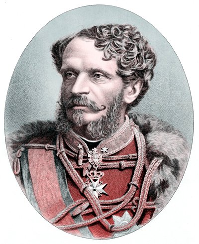 Conte Julius Andrassy, statista ungherese da Unbekannt