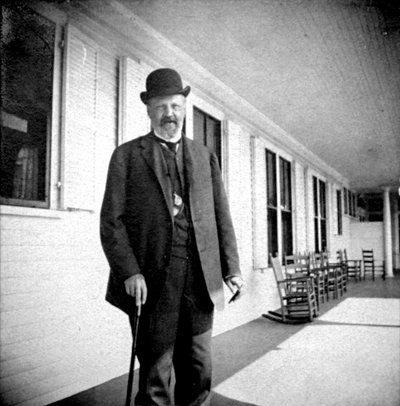 Conte Sergei Yulyevich Witte, Primo Ministro russo, durante il suo viaggio negli USA, 1905 da Unbekannt