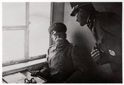 Conte Zeppelin e Capitano Macher a bordo dello Zeppelin L30, 1916 1933 da Unbekannt