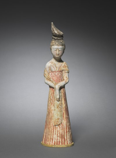 Dama di corte con alto chignon, c. 700-750 da Unbekannt