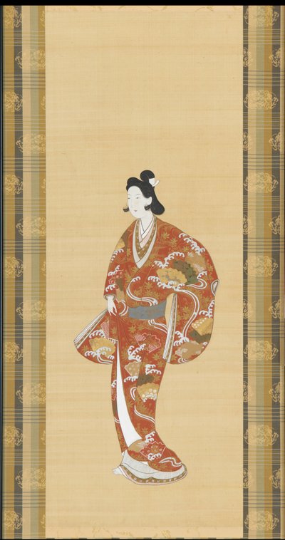 Cortigiana, periodo Edo, 1661-1673 da Unbekannt