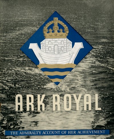 Copertina del opuscolo sulla HMS Ark Royal, 1942 da Unbekannt