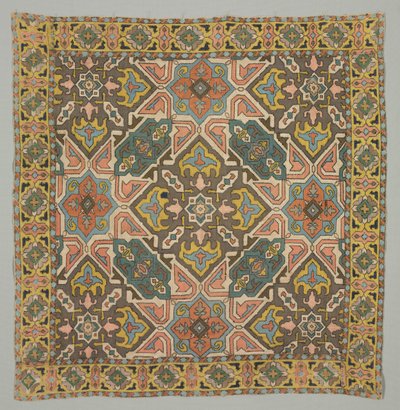 Copertina con disegno geometrico, 1800 da Unbekannt