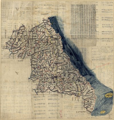 Provincia di Kangwŏn, sia in Corea del Sud che del Nord da Unbekannt