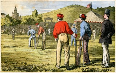 Cricket, XIX secolo da Unbekannt