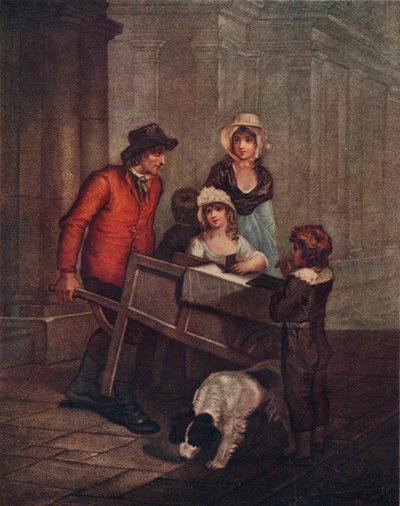 Grida di Londra Piatto 12: Pan di zenzero caldo speziato, fumante!, 1796, 1911 da Unbekannt