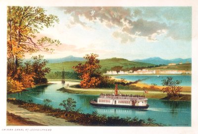 Canale di Crinan a Lochgilphead, Scozia, 1891 da Unbekannt