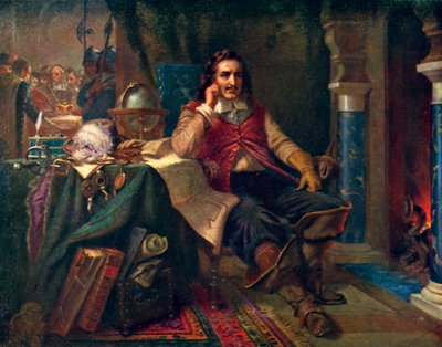 Cromwell rifiuta la corona, 1925 da Unbekannt