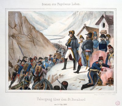 Attraversamento del San Bernardo, 15 maggio 1800 da Unbekannt