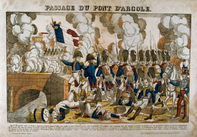 Attraversamento del ponte di Arcola, 15 novembre 1796, XIX secolo da Unbekannt