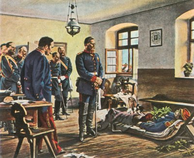 Il principe ereditario Friedrich Wilhelm con il corpo del generale Douay da Unbekannt