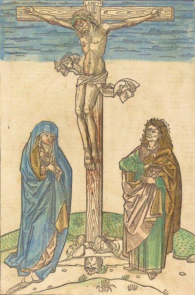Crocifissione, 1483 da Unbekannt