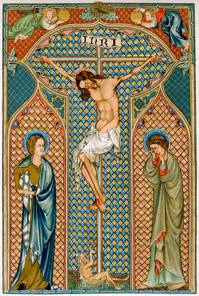 Crocifissione, inizio XIV secolo da Unbekannt