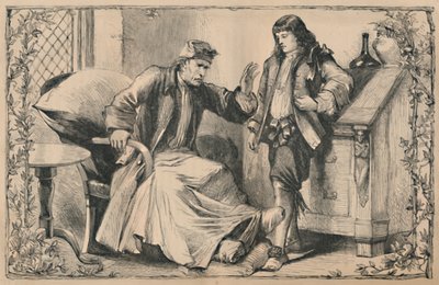 Crusoe Consigliato da suo Padre da Unbekannt