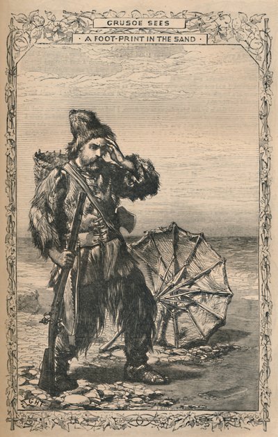 Crusoe vede un