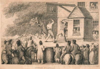 Gioco del bastone, 1799 da Unbekannt