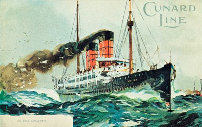 Cunard Line, in mezzo all