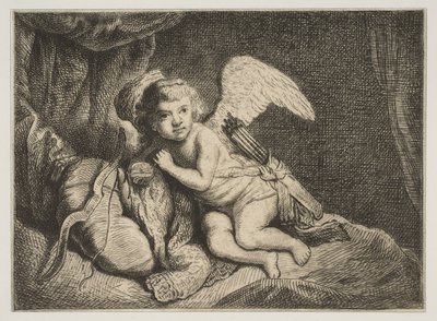 Cupido a riposo da Unbekannt