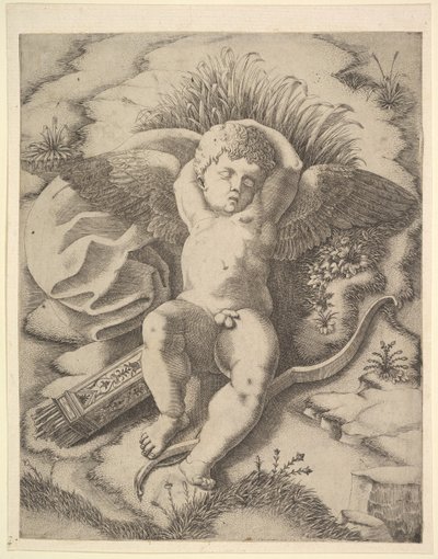 Cupido dormiente, XVI secolo da Unbekannt