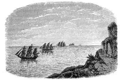 Curvatura della Terra, c1880 da Unbekannt