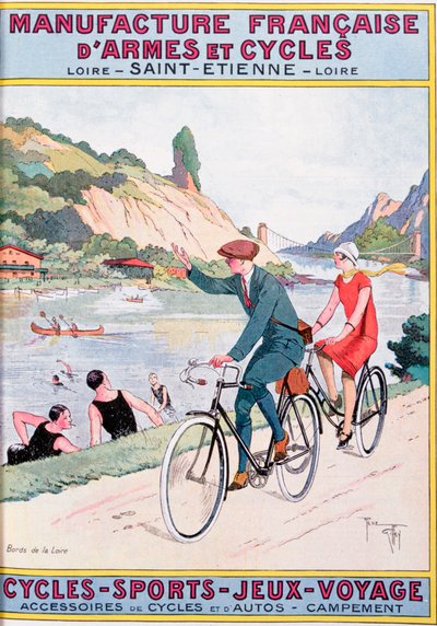 Ciclismo, sport, divertimento, viaggio da Unbekannt