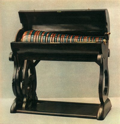 Armonica di vetro ceca della prima metà del XIX secolo, 1948 da Unbekannt
