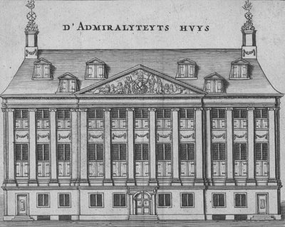 DAdmiralyteyts Huys, fine XVII-inizio XVIII secolo da Unbekannt