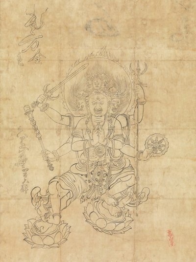 Daiitoku Myoo da Unbekannt