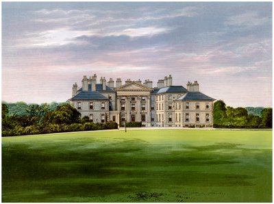 Palazzo Dalkeith, Edimburgo, Scozia, casa del Duca di Buccleuch, c1880 da Unbekannt